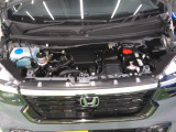 自慢のエンジンはパワードbyHONDAです。精度とバランスにこだわって、低回転からスムースなパワーを発揮します。
