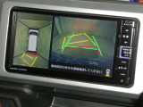 【バックカメラ】駐車時に後方がリアルタイム映像で確認できます。大型商業施設や立体駐車場での駐車時や、夜間のバック時に大活躍!運転スキルに関わらず、今や必須となった装備のひとつです!