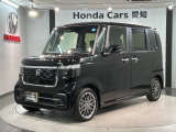 全国納車可 第三者機関証明書付 H SENSING 新車保証 試乗車 ワンオ-ナ- ナビLXU-242NBi TV Rカメ BTオ-ディオ装備のN-BOXカスタム ターボ入庫!