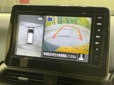 【アラウンドビューモニター】専用のカメラにより、上から見下ろしたような視点で360度クルマの周囲を確認することができます☆死角部分も確認しやすく、狭い場所での切り返しや駐車もスムーズに行えます。