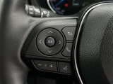 ステアリングスイッチ左側 メーター操作スイッチ、オーディオスイッチ、電話スイッチ、トークスイッチ。 ハンドルから手を離さなくても操作ができます!
