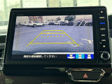【 バックカメラ 】駐車が苦手な方でも映像で後方の安全確認もしっかり♪見えない死角の部分や距離感などモニター確認することが可能です!//