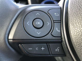 【ステアリングスイッチ】左です。ハンドルから手を離さず、運転に集中したまま手元でオーディオ操作等ができます。
