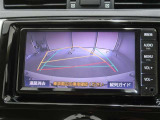 バックガイドモニターで、後方を確認しながら安心して駐車することができます。運転初心者も熟練者も必須の機能ですよ!