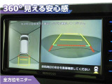 フロントモニター・サイドモニター・バックモニターを使用し、車を上から見たような映像で駐車が出来ます!