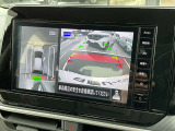 [アラウンドビューモニター]車両を上から見たようなカメラで周りの障害物などが一目瞭然!駐車が苦手な方でも、らくらく駐車♪
