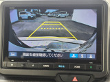 駐車時の安全確認をサポートするバックカメラも使用できます。