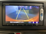 後方確認が便利なバックカメラ搭載、駐車時も安心です!!