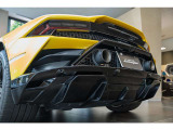 Rear bumper high gloss black, Rear diffuser high gloss black