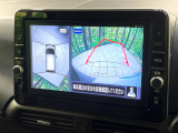 【アラウンドビューモニター】専用のカメラにより、上から見下ろしたような視点で360度クルマの周囲を確認することができます☆死角部分も確認しやすく、狭い場所での切り返しや駐車もスムーズに行えます。