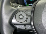 ステアリングスイッチ装備!運転しながら手元でオーディオの操作などができます。