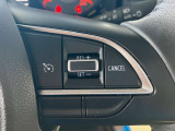 ハンドルにはクルーズコントロールスイッチがついており高速道路でも運転が楽ちんですね♪♪