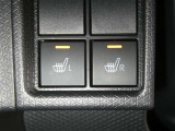 【シートヒーター搭載】シートを温めてくれる暖房機器です!長時間座っていると負担が掛かりやすい背中や腰、または冬場の寒い日に冷えやすい脚部に快適なぬくもりを♪