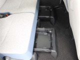 置きラクボックスは、ついたてを上げて高さのある荷物を固定できるバスケットモードの機能が片手でセッティング可能になり、操作性が向上されています。