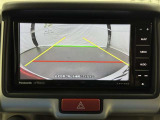 バックモニターで、後方を確認しながら安心して駐車することができます。運転初心者も熟練者も必須の機能ですよ!