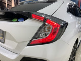 視認性がいいテールランプ。後続車にも存在をアピール。