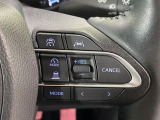 【レーダークルーズコントロール】高速道路での長距離走行が楽に!!自動で速度を保つクルーズコントロールが、衝突軽減システムと連携し、前方の車両を感知して車間を保つように速度調節してくれます!!