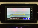 バックでの車庫入れも安心です!リアカメラが付いているバックモニター付のナビを装備しております。操作線もついており距離感も画面から確認できます。