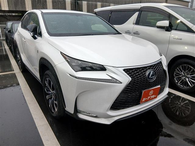 NX 300h Fスポーツ 禁煙車 赤革シート 純正ナビ