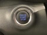 ワンプッシュでエンジンのスタート、ストップが出来て便利です。