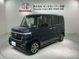 全国納車可 第三者機関証明書付 福祉車両 H SENSING 新車保証 試乗車 ワンオ-ナ- ナビLXU-242NBi TV CD録音 BTオ-ディオ DVD装備のN-BOXカスタム スロープ入庫!