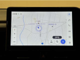 ナビ付きです。目的地を設定すれば、初めての場所でも簡単に行くことが出来ます。