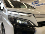 少ない消費電力でクリアな視界を確保するLEDヘッドライトです!