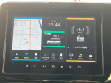 9インチの大画面を「ナビゲーション」「車両情報」「オーディオ」の3つの情報エリアに区分★様々な情報へタッチパネルで簡単アクセス!