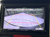 【バックカメラ】駐車時に後方がリアルタイム映像で確認できます。大型商業施設や立体駐車場での駐車時や、夜間のバック時に大活躍!運転スキルに関わらず、今や必須となった装備のひとつです!