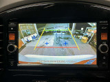 【バックカメラ】運転席から画面上で安全確認ができます。駐車が苦手な方にもオススメな便利機能です。