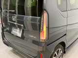 視認性がいいテールランプ。後続車にも存在をアピール。