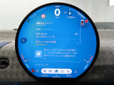 円形有機ELディスプレイは、スマートフォンのように簡単に操作できます