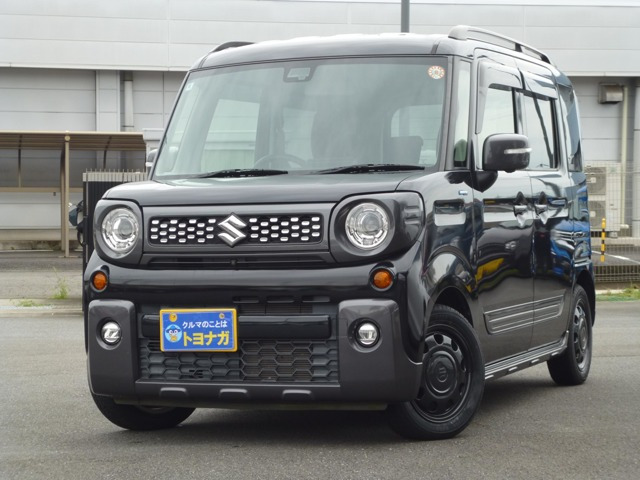 スペーシアギア ハイブリッド(HYBRID) XZターボ 4WD 4WD 純正SDナビ フルセグTV