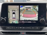 アラウンドビューモニターで全周囲が見えるのでバックや駐車が苦手な方も安心です。
