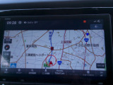 ナビゲーションももちろん装備。多彩な機能で快適ドライブをアシスト。オーディオ機能も充実していますね。