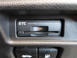 ETC車載器付きです。高速道路の料金所もスムーズに通過できます。