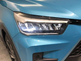 LEDヘッドライト装備:点灯の瞬間から最大光量を発揮し、突然暗くなるトンネルなどでの安定感を高めます!