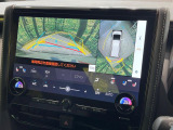 【パノラミックビューモニター】専用のカメラにより、上から見下ろしたような視点で360度クルマの周囲を確認することができます☆死角部分も確認しやすく、狭い場所での切り返しや駐車もスムーズに行えます。