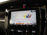 女性の方でも安心の、バックモニターが付いています。夜間でも鮮明画像で見やすいです。