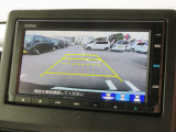 車庫入れ・駐車を安心サポート!バックカメラ装備です。