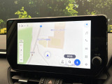 【10.5インチ ディスプレイオーディオ】大画面のディスプレイはAppleCarPlayやAndroidAutoが利用可能。大きな画面でスマホナビアプリ等が利用いただけます♪