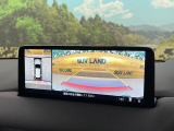 【360&deg;ビューモニター】専用のカメラにより、上から見下ろしたような視点で360度クルマの周囲を確認することができます☆死角部分も確認しやすく、狭い場所での切り返しや駐車もスムーズに行えます。