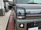 LEDヘッドライトで暗い夜道も明るく照らします。そのうえ省電力です。