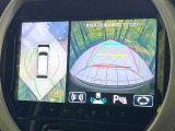 【全方位モニター用カメラ】専用のカメラにより、上から見下ろしたような視点で360度クルマの周囲を確認することができます☆死角部分も確認しやすく、狭い場所での切り返しや駐車もスムーズに行えます。