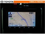 9インチの大型ナビです。