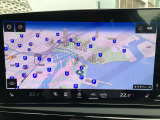 MMIシステムにはナビゲーション、ラジオ、オーディオ、Bluetooth、車両設定機能等がついております。