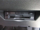 ETC車載器付きです。高速道路の料金所もスムーズに通過できます。