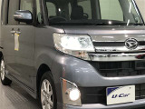 LEDヘッドライトです。デザイン性がよくとても明るいので、夜間の走行や悪天候でも安心です。しかも長寿命!