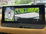 【アラウンドビューモニター】専用のカメラにより、上から見下ろしたような視点で360度クルマの周囲を確認することができます☆死角部分も確認しやすく、狭い場所での切り返しや駐車もスムーズに行えます。