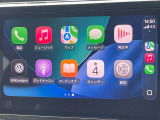 ●Apple Car Play:スマホとの有線接続で、ナビ・オーディオ再生などスマホのアプリ機能が画面でも使える便利機能です!